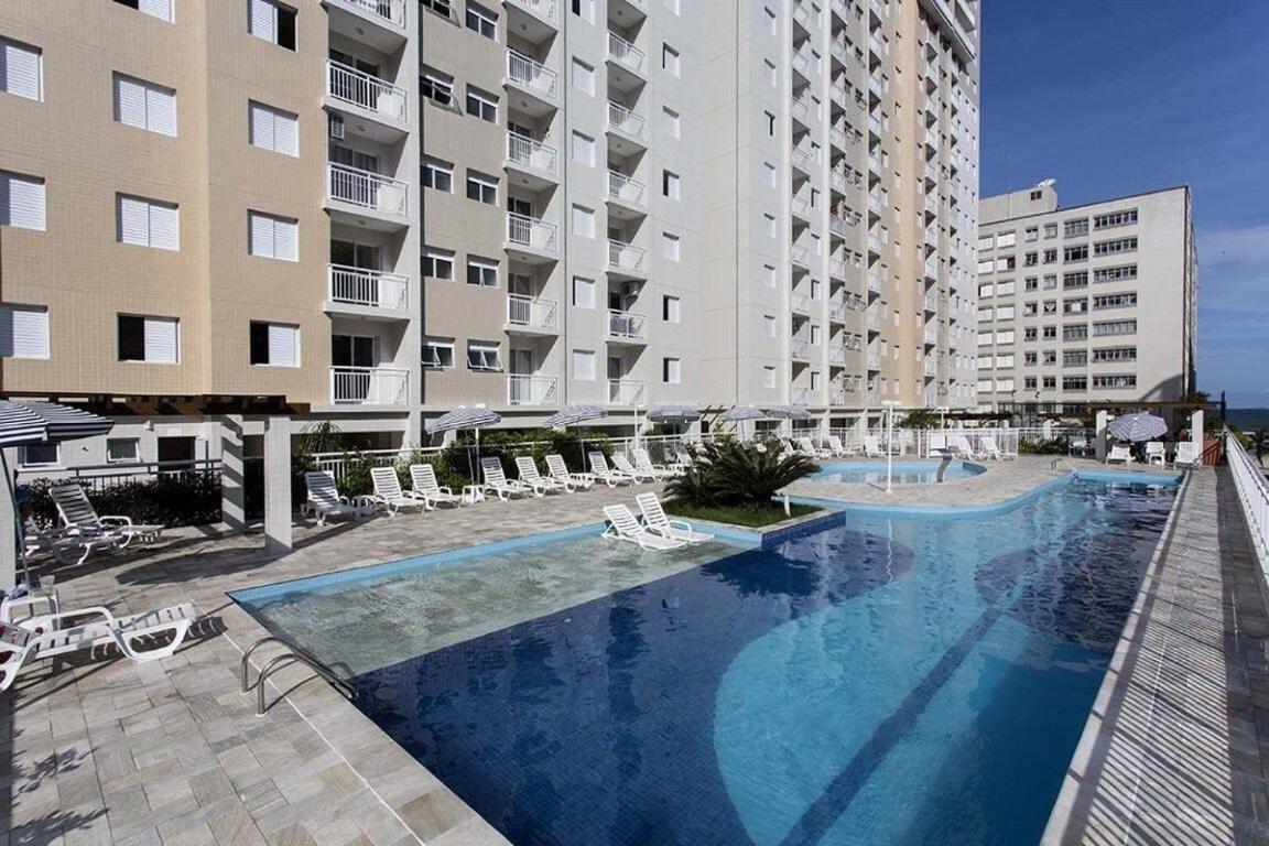 Apartmais - Unidade 1645 Leilighet Praia Grande  Eksteriør bilde
